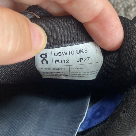 On Running Cloudrunner Speedboard Blue Running Shoes, Women’s 10 - Picture 12 of 15